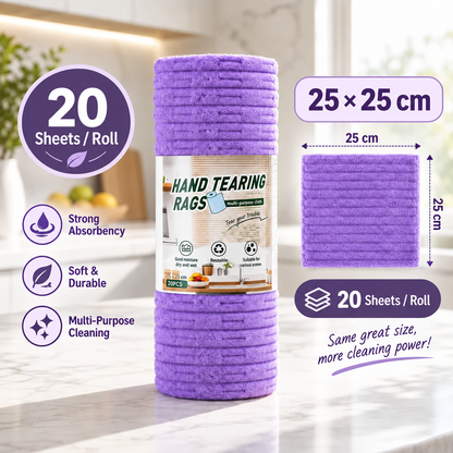 Stop Wasting Paper Towels! Reusable Kitchen Cleaning Cloths That Absorb Every Mess